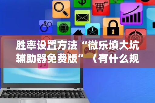 胜率设置方法“微乐填大坑辅助器免费版”（有什么规律)