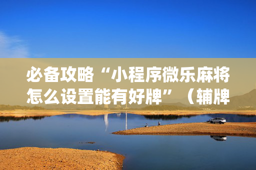 必备攻略“小程序微乐麻将怎么设置能有好牌”（辅牌器插件购买)