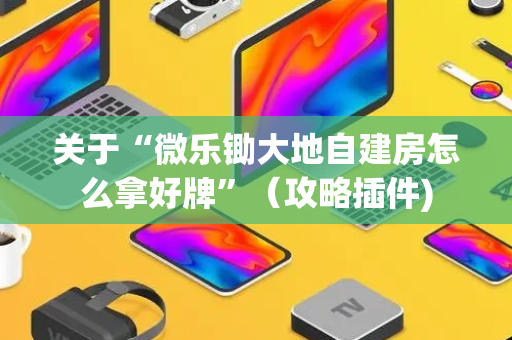 关于“微乐锄大地自建房怎么拿好牌”（攻略插件)