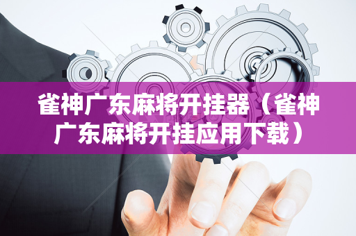 雀神广东麻将开挂器（雀神广东麻将开挂应用下载）