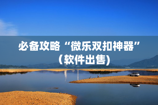 必备攻略“微乐双扣神器”（软件出售)