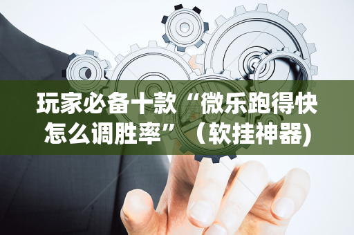 玩家必备十款“微乐跑得快怎么调胜率”（软挂神器)
