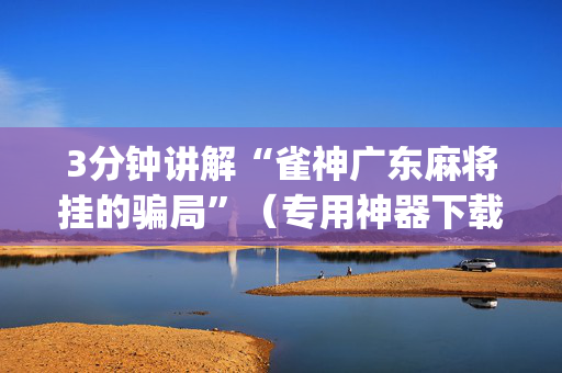 3分钟讲解“雀神广东麻将挂的骗局”（专用神器下载)