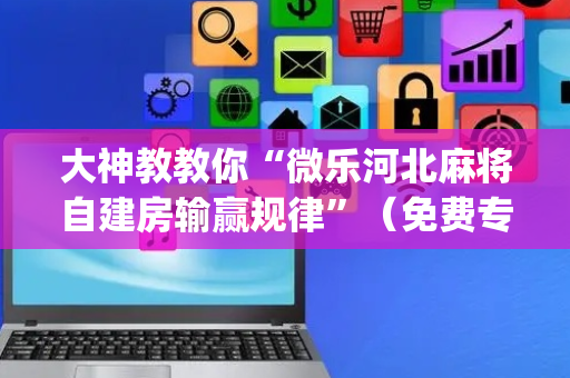 大神教教你“微乐河北麻将自建房输赢规律”（免费专用神器)