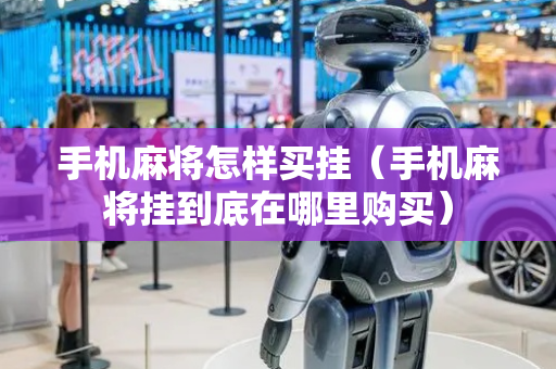 手机麻将怎样买挂（手机麻将挂到底在哪里购买）