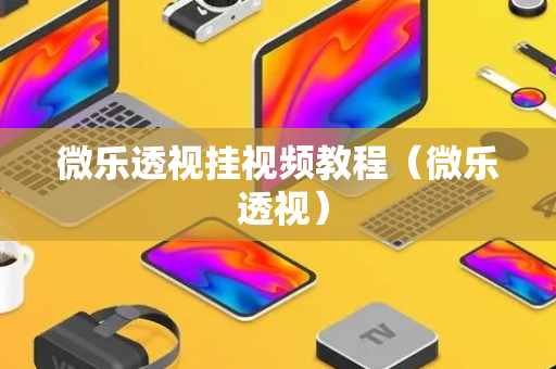 微乐透视挂视频教程（微乐 透视）