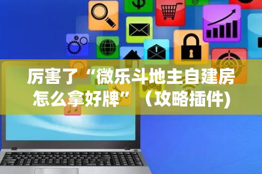 厉害了“微乐斗地主自建房怎么拿好牌”（攻略插件)