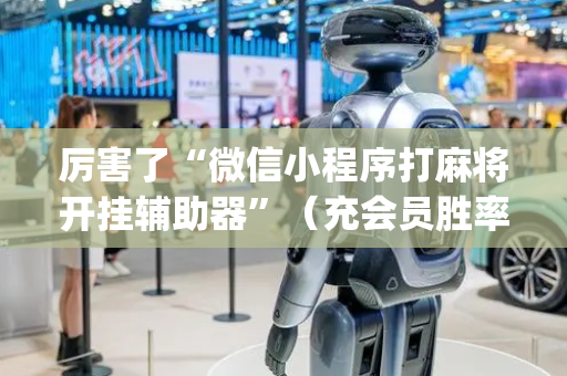 厉害了“微信小程序打麻将开挂辅助器”（充会员胜率高)