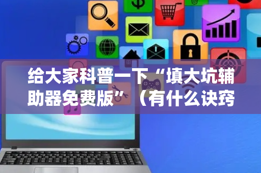给大家科普一下“填大坑辅助器免费版”（有什么诀窍)