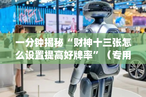 一分钟揭秘“财神十三张怎么设置提高好牌率”（专用神器)