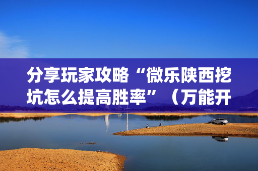 分享玩家攻略“微乐陕西挖坑怎么提高胜率”（万能开挂神器)