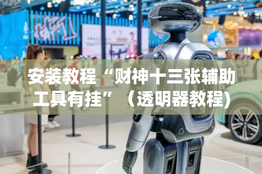 安装教程“财神十三张辅助工具有挂”（透明器教程)