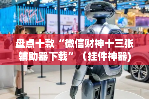 盘点十款“微信财神十三张辅助器下载”（挂件神器)