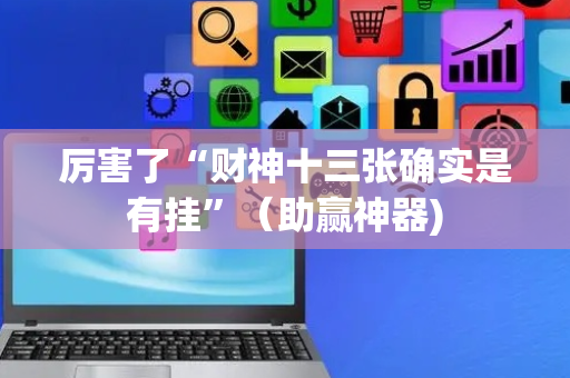 厉害了“财神十三张确实是有挂”（助赢神器)