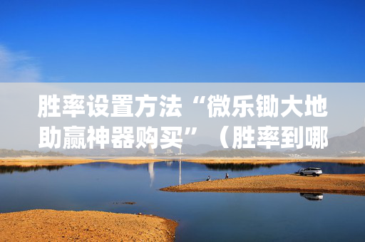 胜率设置方法“微乐锄大地助赢神器购买”（胜率到哪调)