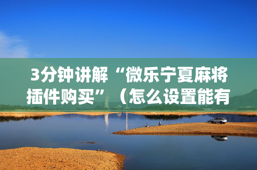3分钟讲解“微乐宁夏麻将插件购买”（怎么设置能有好牌)