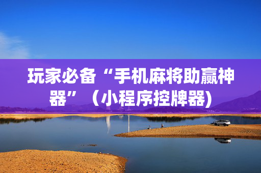 玩家必备“手机麻将助赢神器”（小程序控牌器)