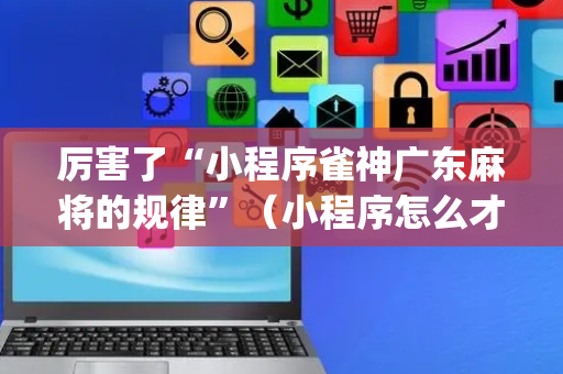 厉害了“小程序雀神广东麻将的规律”（小程序怎么才会赢)