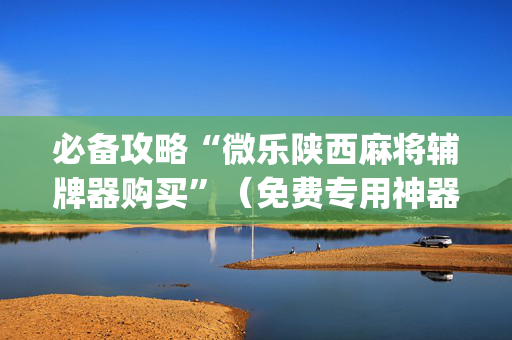 必备攻略“微乐陕西麻将辅牌器购买”（免费专用神器)
