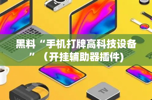 黑料“手机打牌高科技设备”（开挂辅助器插件)