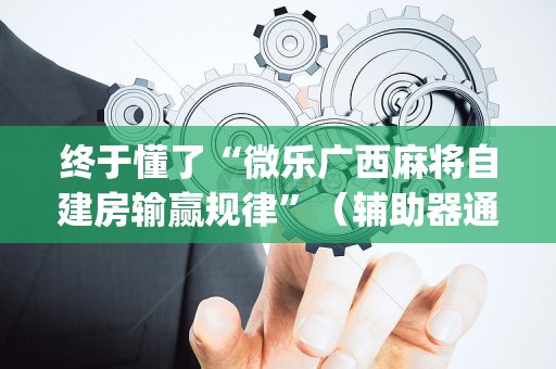 终于懂了“微乐广西麻将自建房输赢规律”（辅助器通用版)