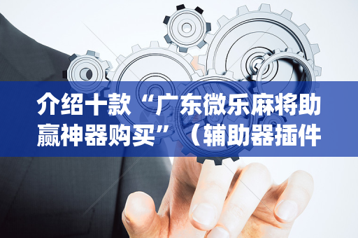介绍十款“广东微乐麻将助赢神器购买”（辅助器插件)