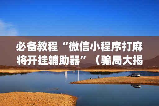 必备教程“微信小程序打麻将开挂辅助器”（骗局大揭秘)