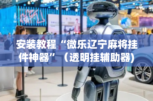 安装教程“微乐辽宁麻将挂件神器”（透明挂辅助器)
