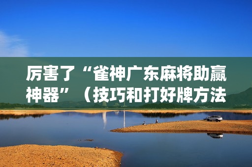 厉害了“雀神广东麻将助赢神器”（技巧和打好牌方法)