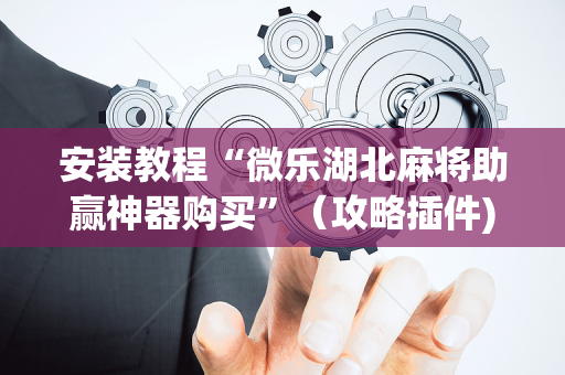 安装教程“微乐湖北麻将助赢神器购买”（攻略插件)