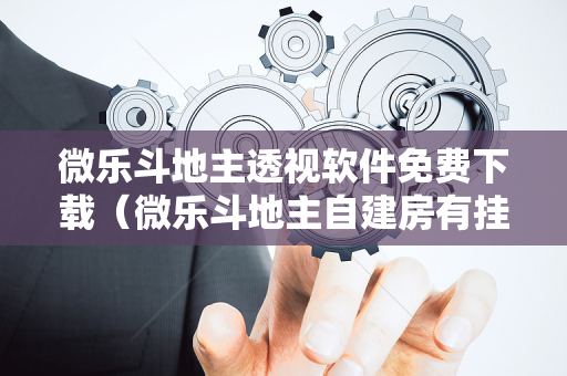 微乐斗地主透视软件免费下载（微乐斗地主自建房有挂吗）