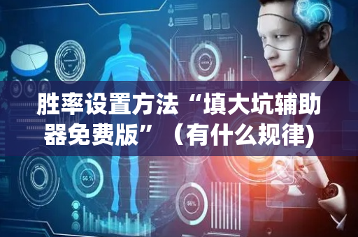 胜率设置方法“填大坑辅助器免费版”（有什么规律)