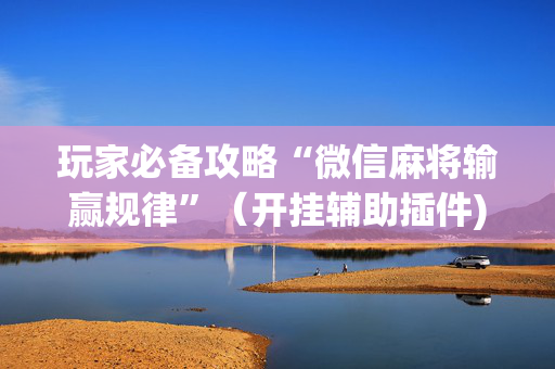 玩家必备攻略“微信麻将输赢规律”（开挂辅助插件)