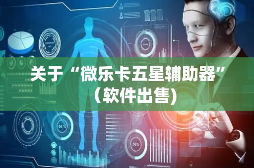 关于“微乐卡五星辅助器”（软件出售)