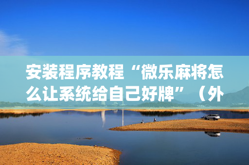 安装程序教程“微乐麻将怎么让系统给自己好牌”（外辅工具)