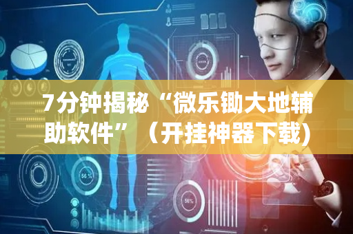 7分钟揭秘“微乐锄大地辅助软件”（开挂神器下载)