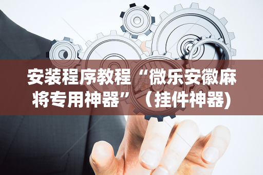 安装程序教程“微乐安徽麻将专用神器”（挂件神器)