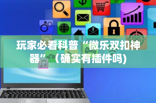 玩家必看科普“微乐双扣神器”（确实有插件吗)