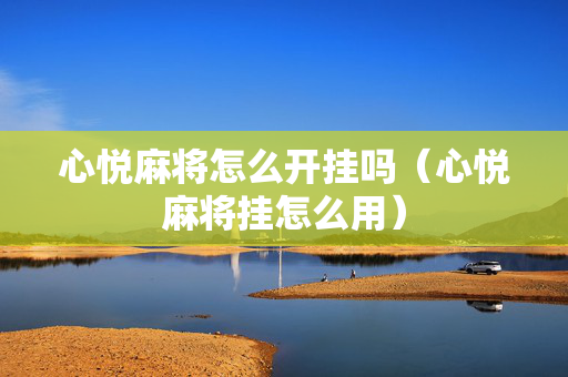 心悦麻将怎么开挂吗（心悦麻将挂怎么用）