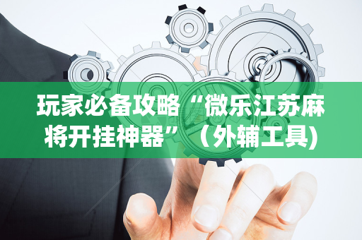 玩家必备攻略“微乐江苏麻将开挂神器”（外辅工具)