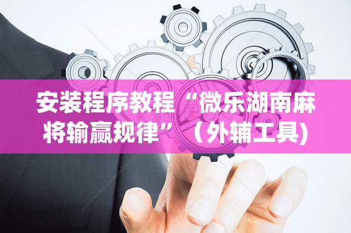 安装程序教程“微乐湖南麻将输赢规律”（外辅工具)