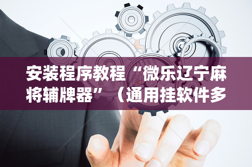 安装程序教程“微乐辽宁麻将辅牌器”（通用挂软件多少钱)