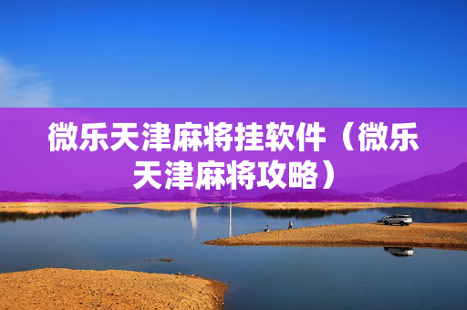 微乐天津麻将挂软件（微乐天津麻将攻略）