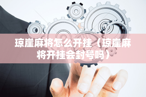 琼崖麻将怎么开挂（琼崖麻将开挂会封号吗）