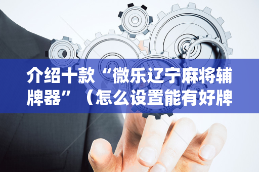 介绍十款“微乐辽宁麻将辅牌器”（怎么设置能有好牌)