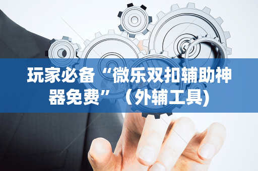 玩家必备“微乐双扣辅助神器免费”（外辅工具)