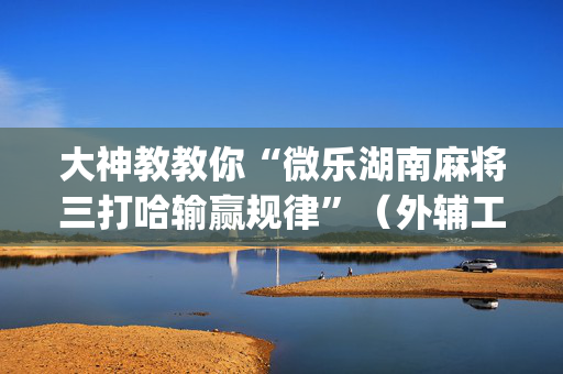 大神教教你“微乐湖南麻将三打哈输赢规律”（外辅工具)