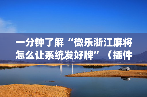 一分钟了解“微乐浙江麻将怎么让系统发好牌”（插件可信吗)
