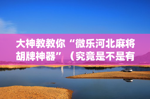 大神教教你“微乐河北麻将胡牌神器”（究竟是不是有挂)
