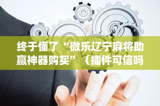 终于懂了“微乐辽宁麻将助赢神器购买”（插件可信吗)